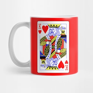 Leo King of Hearts Mug